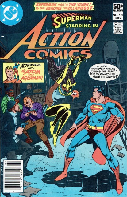 Action Comics (1938 Series) no. 521 - Used
