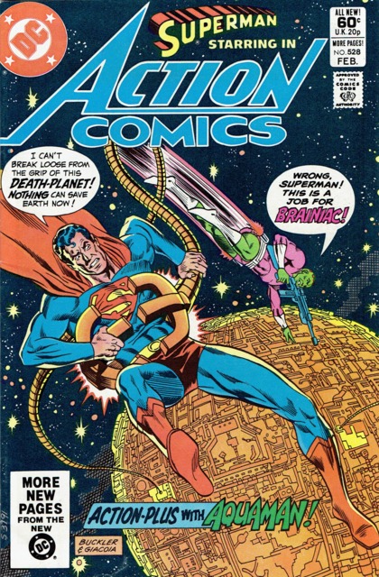 Action Comics (1938 Series) no. 528 - Used