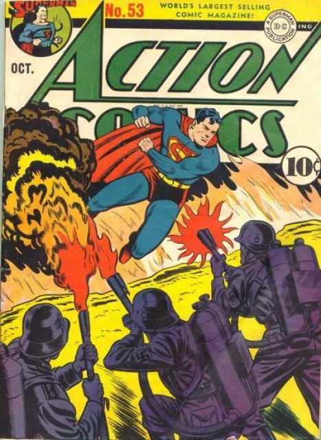 Action Comics (1938 Series) no. 53 - Used