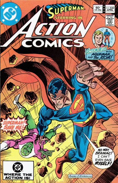 Action Comics (1938 Series) no. 530 - Used