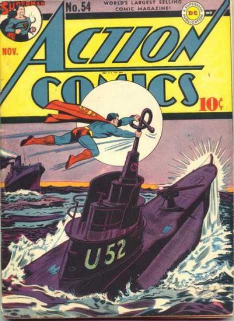 Action Comics (1938 Series) no. 54 - Used