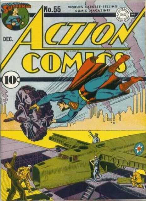 Action Comics (1938 Series) no. 55 - Used