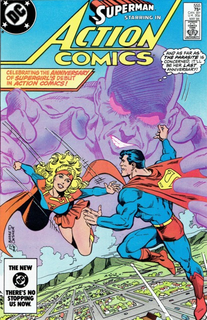Action Comics (1938 Series) no. 555 - Used