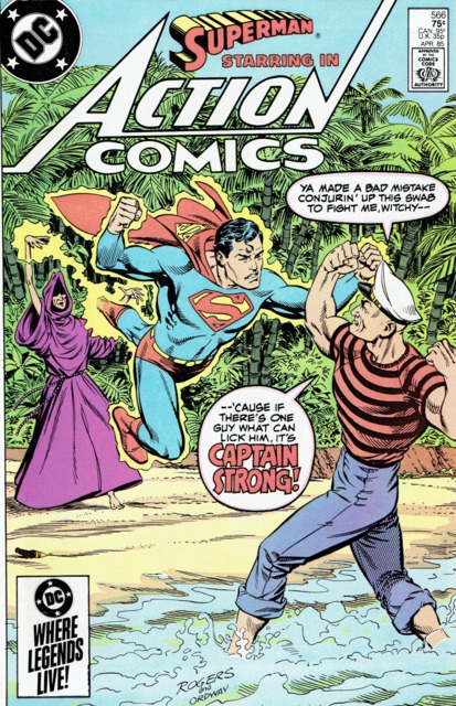 Action Comics (1938 Series) no. 566 - Used