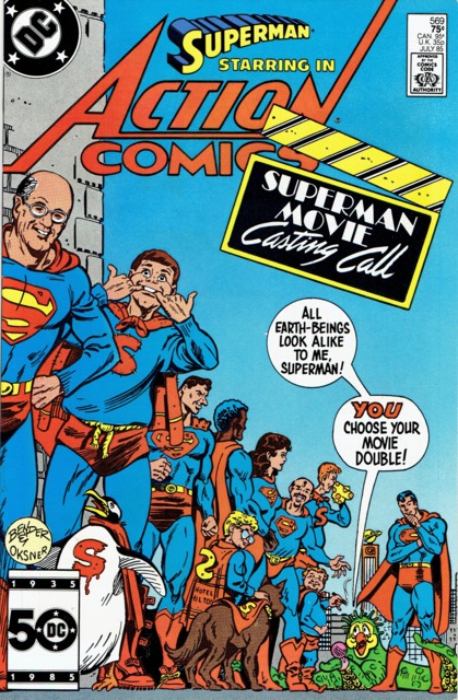 Action Comics (1938 Series) no. 569 - Used