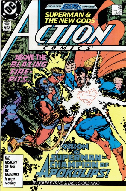 Action Comics (1938 Series) no. 586 - Used