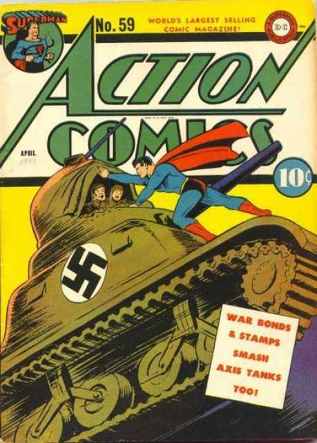 Action Comics (1938 Series) no. 59 - Used