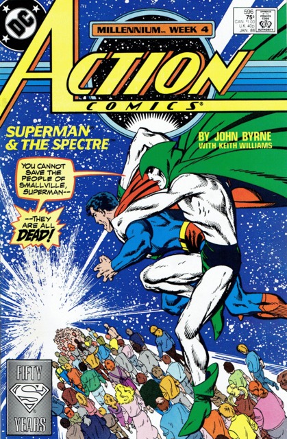 Action Comics (1938 Series) no. 596 - Used