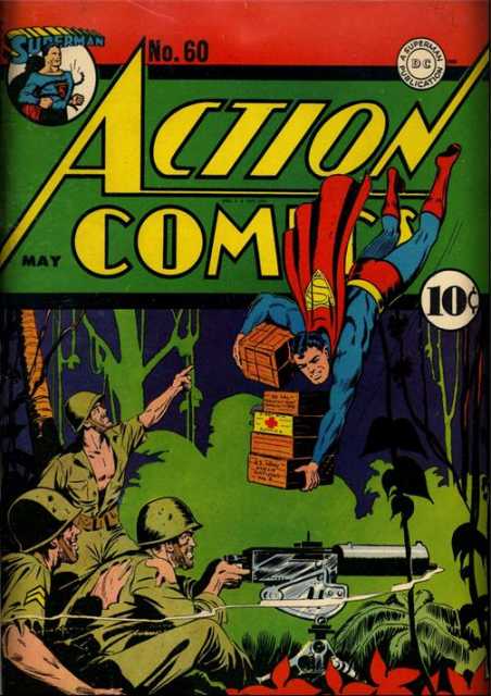 Action Comics (1938 Series) no. 60 - Used
