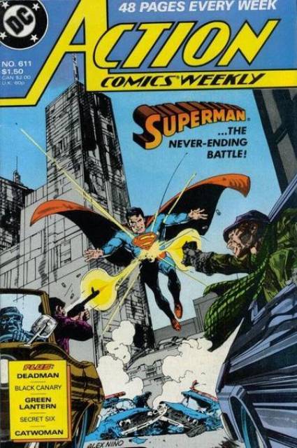 Action Comics (1938 Series) no. 611 - Used