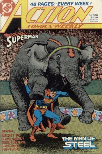 Action Comics (1938 Series) no. 630 - Used