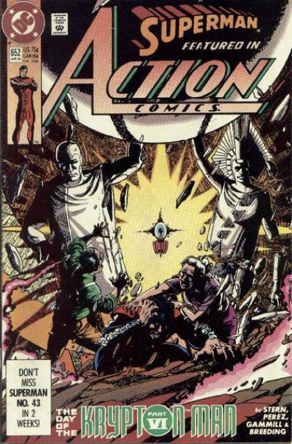 Action Comics (1938 Series) no. 652 - Used