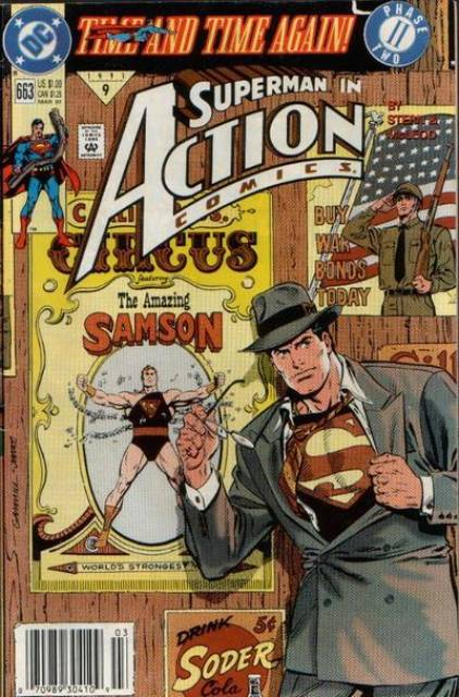 Action Comics (1938 Series) no. 663 - Used
