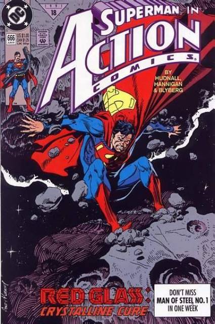 Action Comics (1938 Series) no. 666 - Used