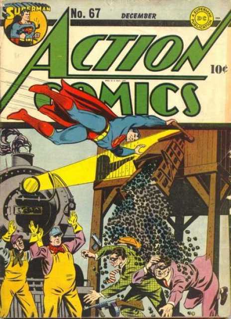 Action Comics (1938 Series) no. 67 - Used