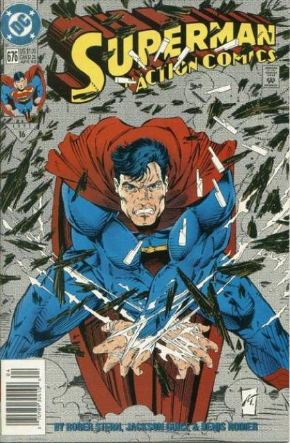 Action Comics (1938 Series) no. 676 - Used