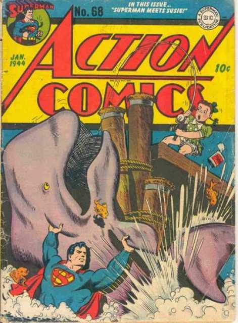 Action Comics (1938 Series) no. 68 - Used