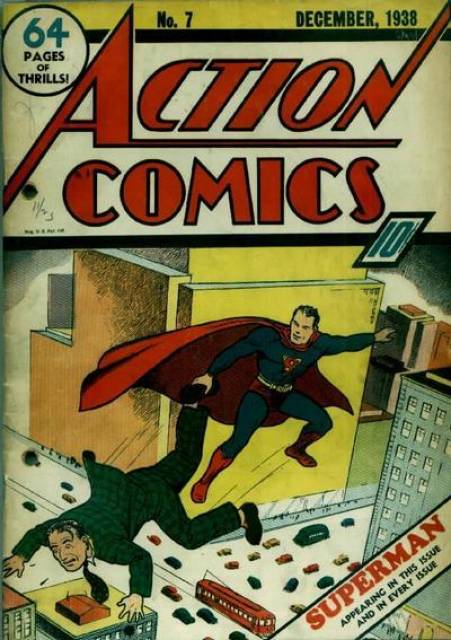Action Comics (1938 Series) no. 7 - Used