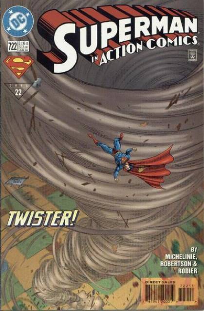 Action Comics (1938 Series) no. 722 - Used