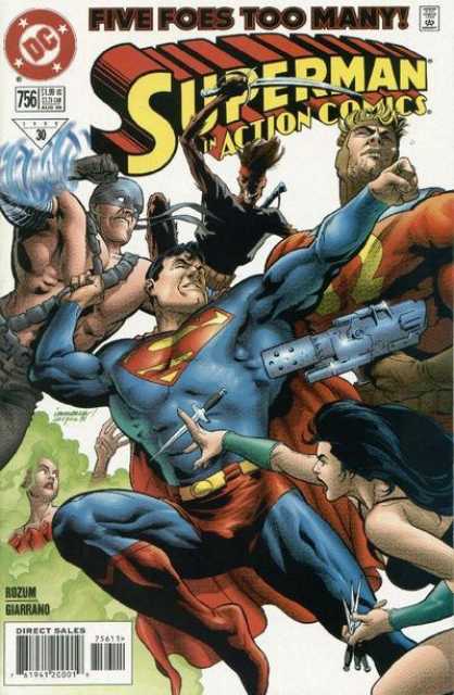 Action Comics (1938 Series) no. 756 - Used