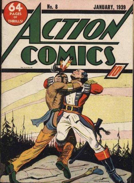 Action Comics (1938 Series) no. 8 - Used