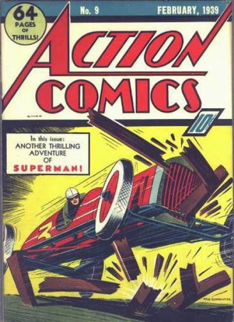 Action Comics (1938 Series) no. 9 - Used