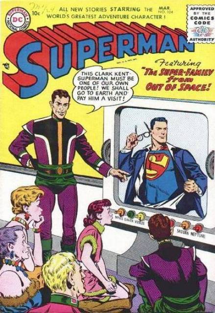 Superman (1939 Series) no. 104 - Used