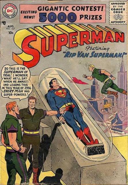 Superman (1939 Series) no. 107 - Used