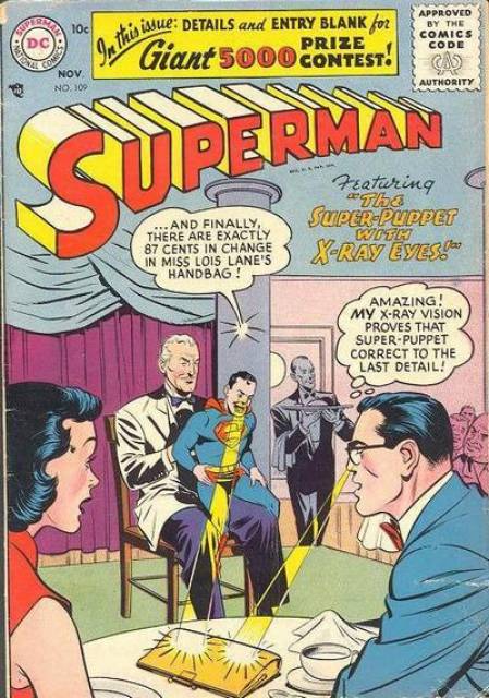 Superman (1939 Series) no. 109 - Used