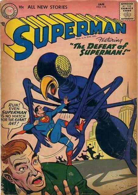 Superman (1939 Series) no. 110 - Used