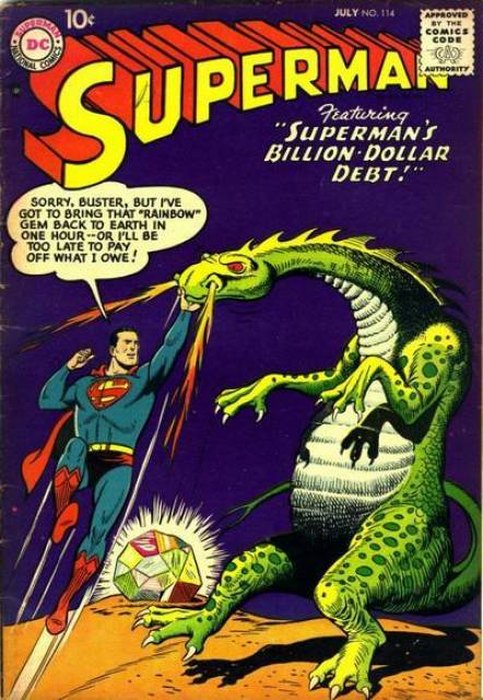 Superman (1939 Series) no. 114 - Used
