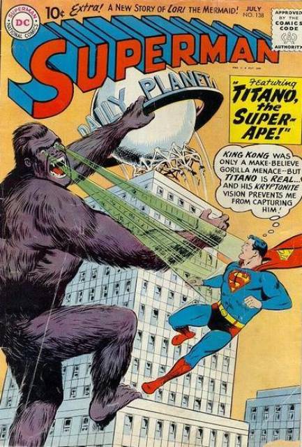 Superman (1939 Series) no. 138 - Used