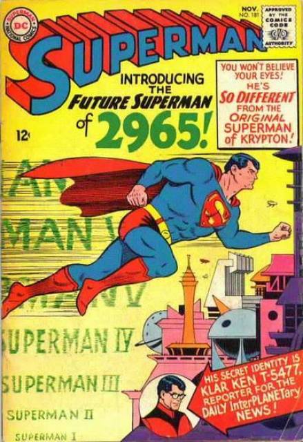 Superman (1939 Series) no. 181 - Used