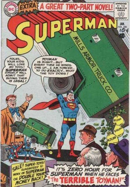 Superman (1939 Series) no. 182 - Used