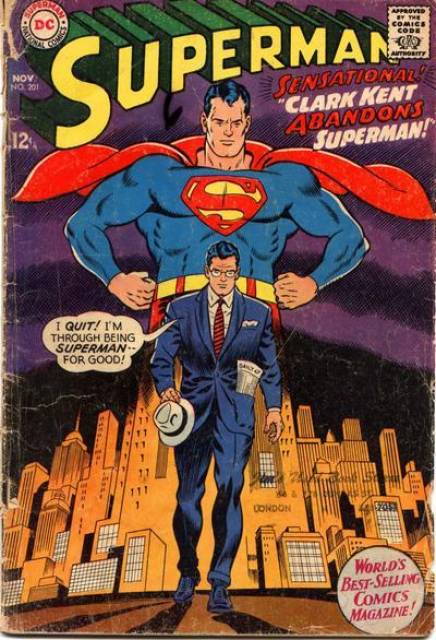 Superman (1939 Series) no. 201 - Used