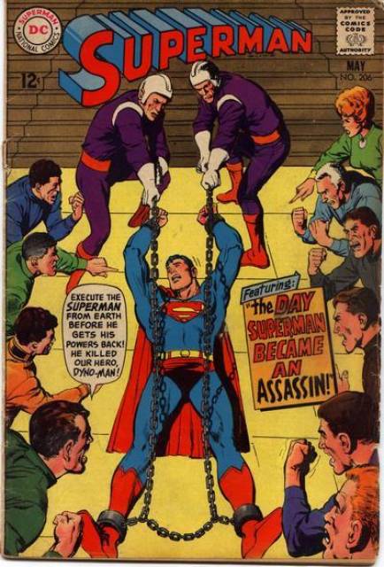 Superman (1939 Series) no. 206 - Used