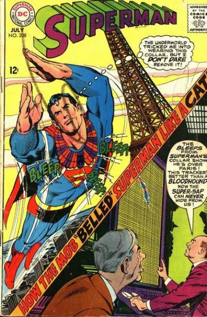 Superman (1939 Series) no. 208 - Used