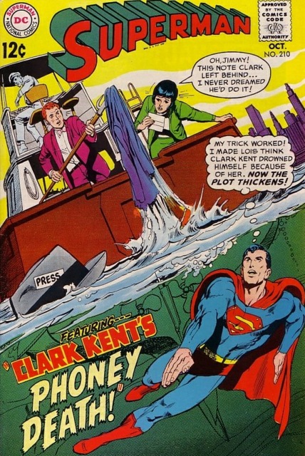 Superman (1939 Series) no. 210 - Used