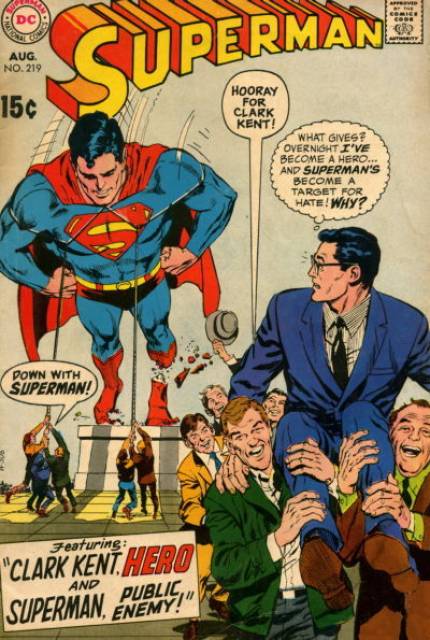 Superman (1939 Series) no. 219 - Used