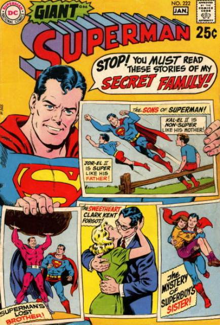 Superman (1939 Series) no. 222 - Used