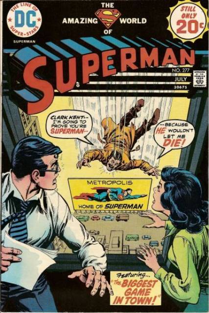 Superman (1939 Series) no. 277 - Used