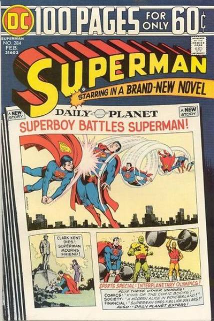 Superman (1939 Series) no. 284 - Used