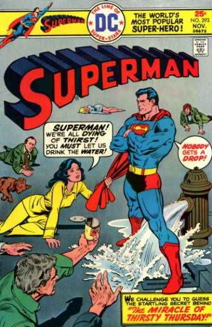Superman (1939 Series) no. 293 - Used