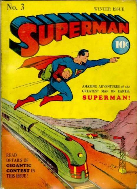 Superman (1939 Series) no. 3 - Used