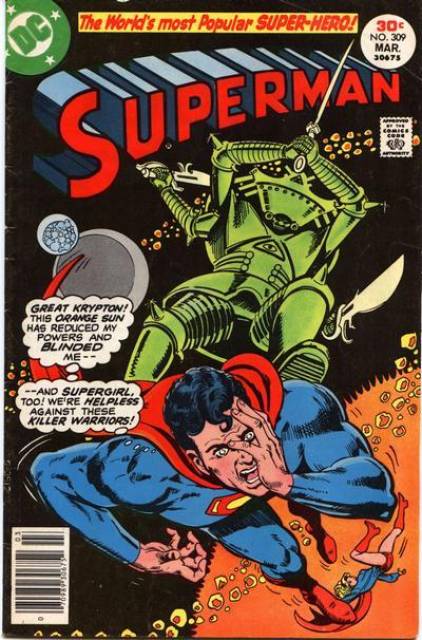 Superman (1939 Series) no. 309 - Used