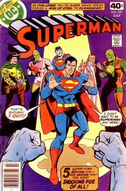 Superman (1939 Series) no. 337 - Used