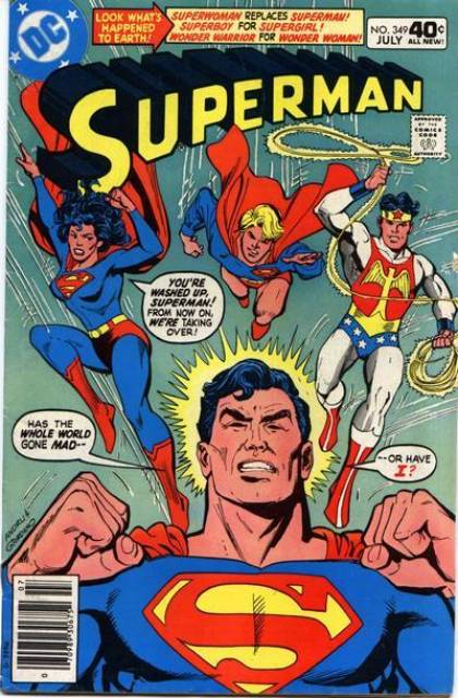 Superman (1939 Series) no. 349 - Used