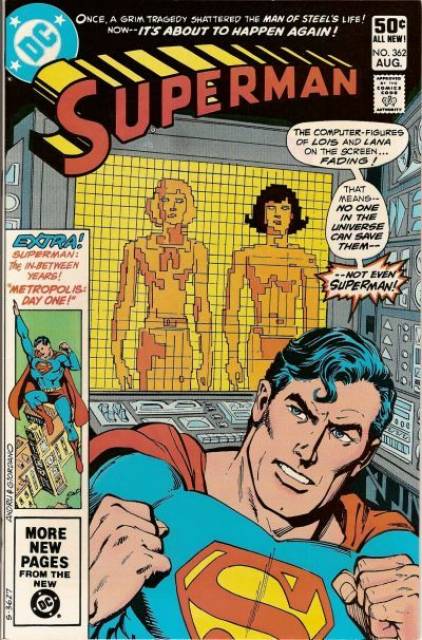 Superman (1939 Series) no. 362 - Used