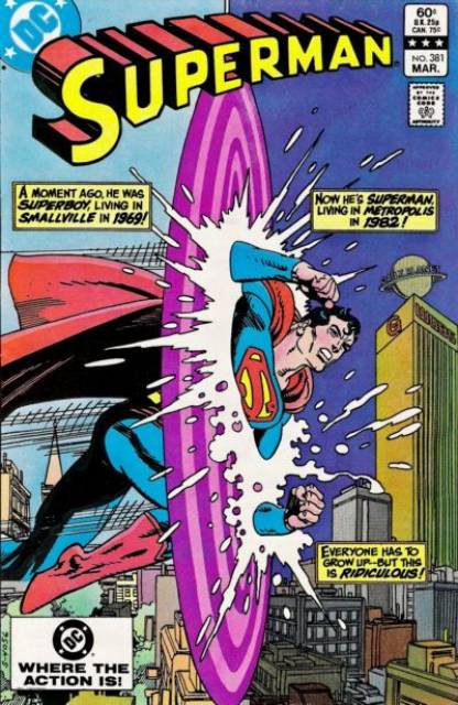 Superman (1939 Series) no. 381 - Used