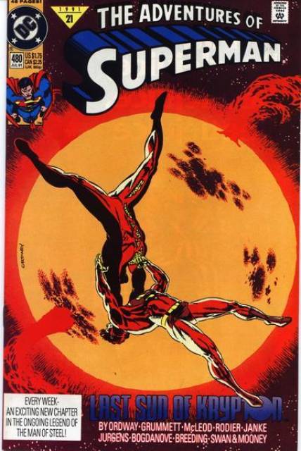 Superman (1939 Series) no. 480 - Used